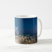Abstract Intentional Camera Movement Night Light T コーヒーマグカップ (正面右)