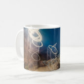 Abstract Intentional Camera Movement Night Light T コーヒーマグカップ (正面左)