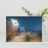 Abstract Intentional Camera Movement Night Light T セーブザデート (スタンド正面)