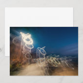Abstract Intentional Camera Movement Night Light T セーブザデート (正面/裏面)