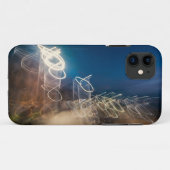 Abstract Intentional Camera Movement Night Light T Case-Mate iPhoneケース (裏面(横))