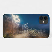 Abstract Intentional Camera Movement Night Light T Case-Mate iPhoneケース (裏面(横))