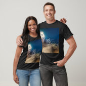Abstract Intentional Camera Movement Night Light T Tシャツ (ユニセックス)