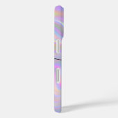 Abstract Iridescent 3D Effect Monogram Case-Mate iPhoneケース (裏面 / 右)