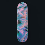 Abstract Iridescent Skateboard Deck スケートボード<br><div class="desc">Abstract design by Magnificent Waves created to give color to our lives.</div>