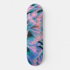 Abstract Iridescent Skateboard Deck スケートボード