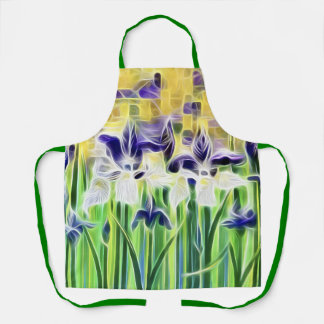 Abstract Iris Apron エプロン