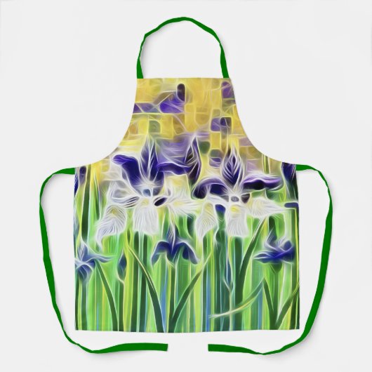 Abstract Iris Apron エプロン (正面)