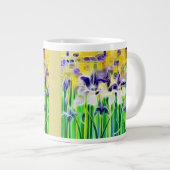 Abstract Iris Cup ジャンボコーヒーマグカップ (正面右)