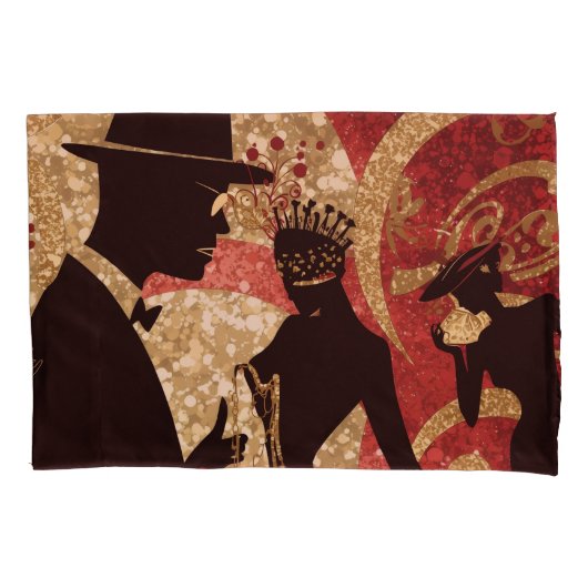 Abstract Jazz Serenade 枕カバー (正面)