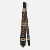 Abstract Kaleidoscopic Art Tie ネクタイ (正面)