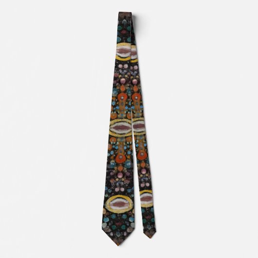 Abstract Kaleidoscopic Art Tie ネクタイ (正面)