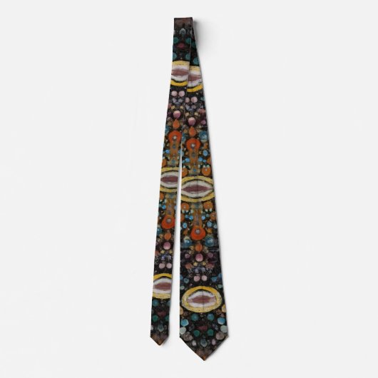 Abstract Kaleidoscopic Art Tie ネクタイ (裏面)