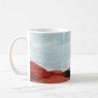 Abstract landscape. Beautiful artistic. Hand paint コーヒーマグカップ