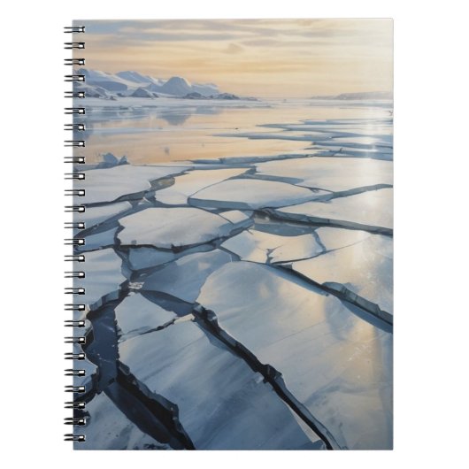 Abstract Landscape Notebook Journal ノートブック (正面)