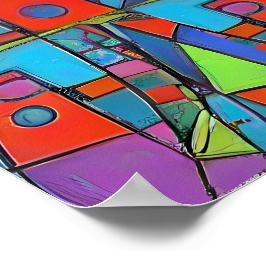 Abstract Launch in Athens ポスター (角)