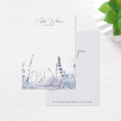 Abstract Lavander Earrings Jewelry Display Card (デスク)
