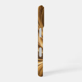 Abstract Light Energy and Cosmic Swirl iPhone 16ケース (右側面)