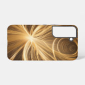 Abstract Light Energy and Cosmic Swirl Samsung Galaxyケース (裏面横)