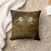 Abstract Light Energy Throw Pillow クッション (ブランケット)