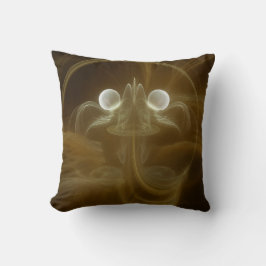Abstract Light Energy Throw Pillow クッション