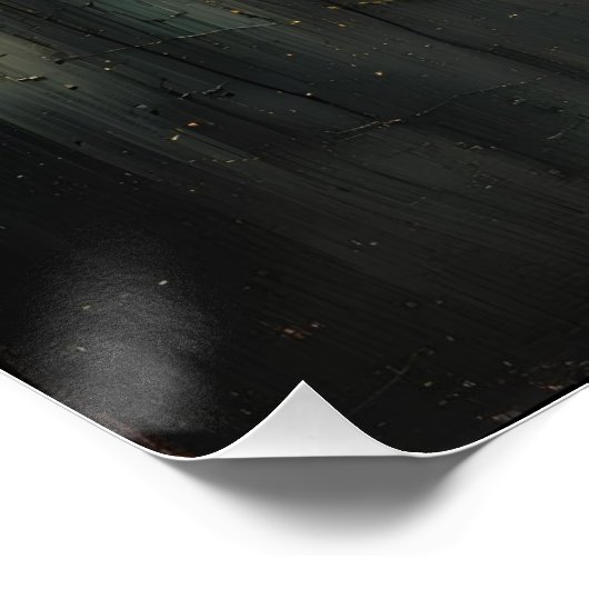 Abstract lights in the dark Ai art design ポスター (コーナー)