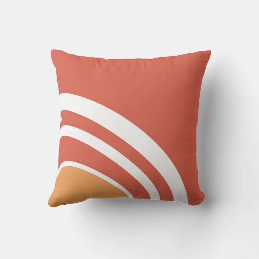 Abstract line art  クッション (裏面)