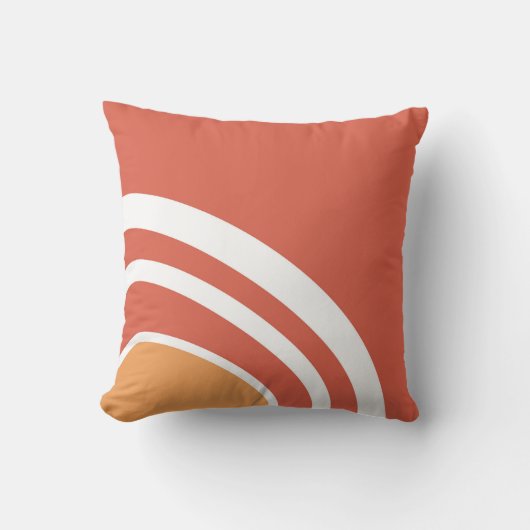 Abstract line art  クッション (正面)