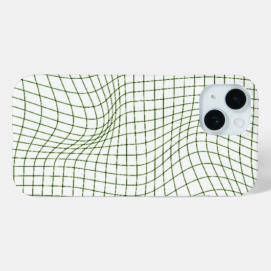 Abstract Line Art iPhone 15 Case Case-Mate iPhoneケース (裏面 (横))