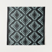 Abstract Line, Beautiful, Ikat seamless pattern, B タペストリー (正面(横))