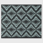 Abstract Line, Beautiful, Ikat seamless pattern, B ラッピングペーパー (フラット)