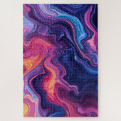 Abstract Liquid Art Vivid Colors Jigsaw Puzzle ジグソーパズル (縦)