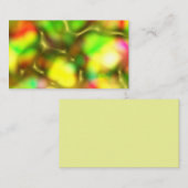 Abstract Liquid Metal Print 名刺 (正面/裏面)