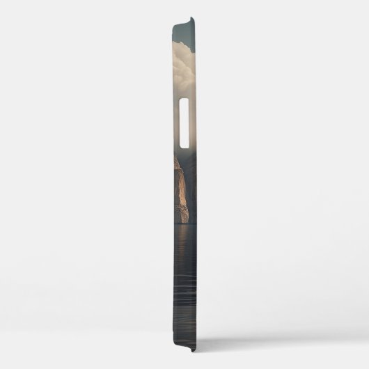 Abstract Liquid Wave Mountain Phone Case Ethereal Case-Mate iPhoneケース (裏面 / 右)