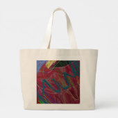 Abstract Love Jumbo Tote Bag ラージトートバッグ (裏面)