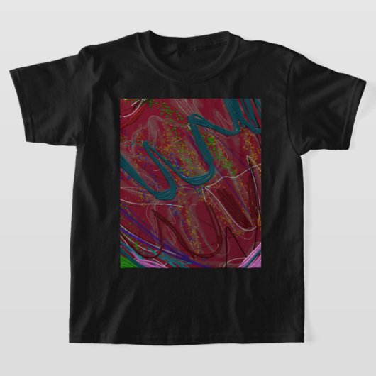 Abstract Love Tシャツ (レイダウン)