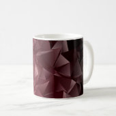 Abstract Low-Poly background. triangulated texture コーヒーマグカップ (正面右)
