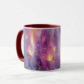 Abstract luminous floral explosion マグカップ (正面左)