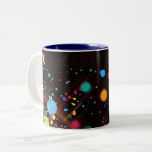 Abstract _lunares mug