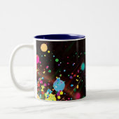 Abstract _lunares mug ツートーンマグカップ (左)
