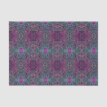 Abstract Magenta and Teal Blue Groovy Pattern