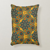 Abstract mandala fish scale seamless pattern. Orna アクセントクッション (正面(垂直))