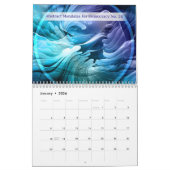 Abstract Mandalas for Democracy Calendar カレンダー (1月 2026)