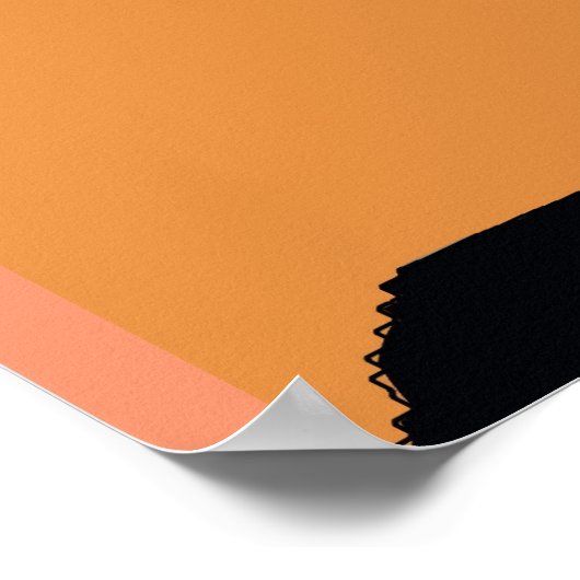 Abstract Man's Face 7 ポスター (角)