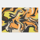 Abstract Marble Pattern ラッピングペーパーシート (正面3)