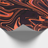 Abstract Marble Texture Background ラッピングペーパー (角)