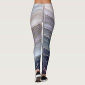 Abstract Marble Women Leggings – Comfortable leggi レギンス (裏面)