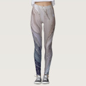 Abstract Marble Women Leggings – Comfortable leggi レギンス (正面)