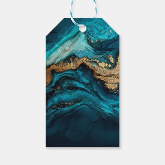 Abstract marine  ギフトタグ (正面)