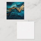 Abstract marine  スクエア名刺 (正面/裏面)